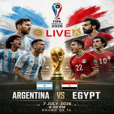 Argentina vs Egypt Live